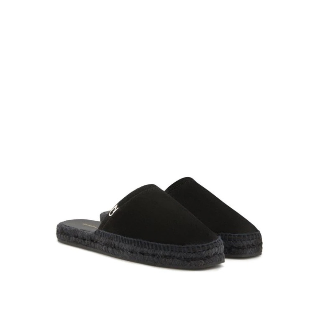 Giuseppe Zanotti Suede Espadrille Slides - Picture 8 of 8